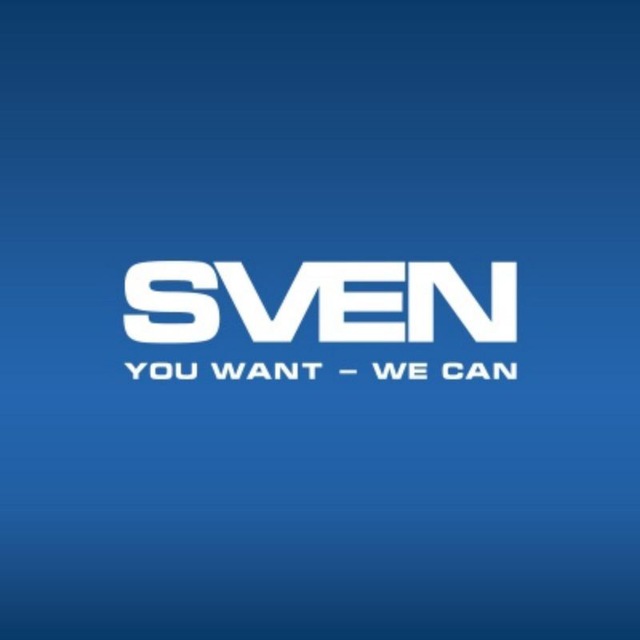 Аватар канала SVEN. YOU WANT - WE CAN!