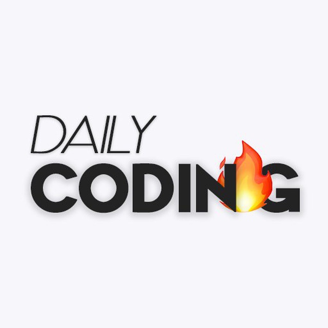 Аватар канала Daily Coding 🔥