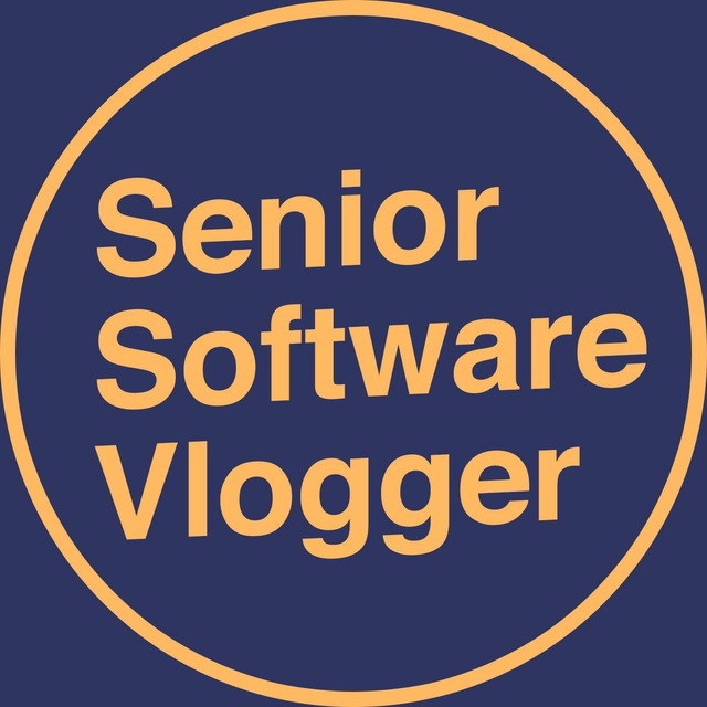 Аватар канала Senior Software Vlogger