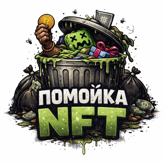 Аватар канала помойка нфт