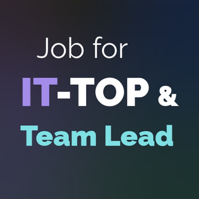 Аватар канала Job for IT-TOP (Technical Managers)