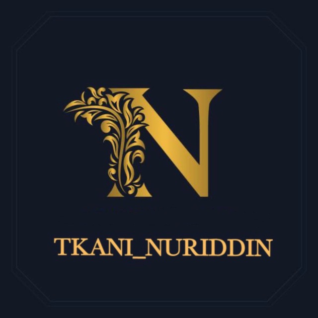 Аватар канала ⚜ TKANI_NURIDDIN⚜ ДОСТАВКА ТКАНИ ИНТЕРНЕТ МАГАЗИН