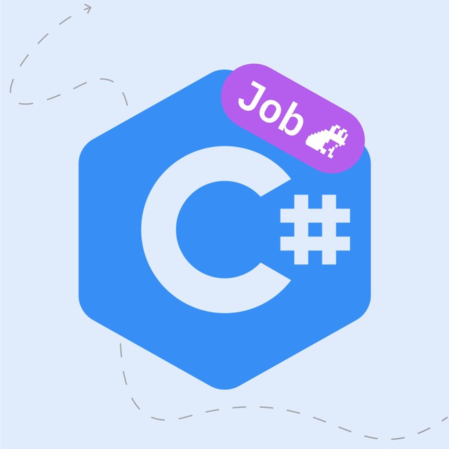 Аватар канала C# jobs — вакансии по C#, .NET, Unity