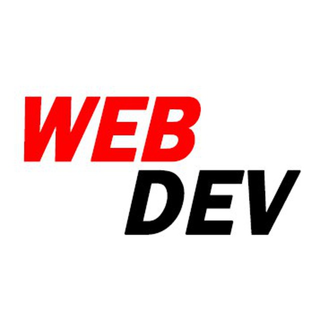 Аватар канала WebDEV