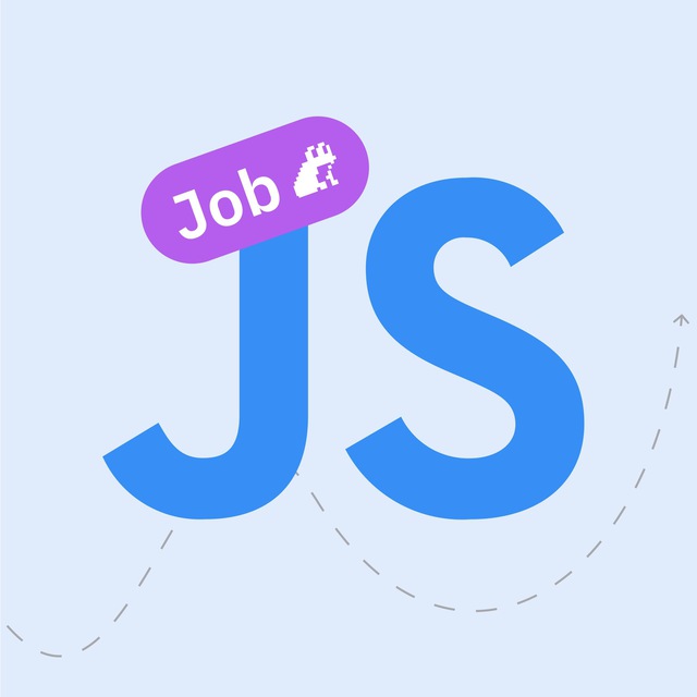 Аватар канала Javascript jobs — вакансии по фронтенду, джаваскрипт, React, Angular, Vue