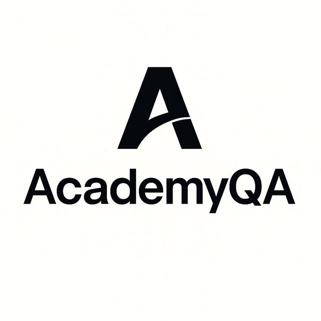 Аватар канала AcademyQA — От теории к практике | Образование & Карьера