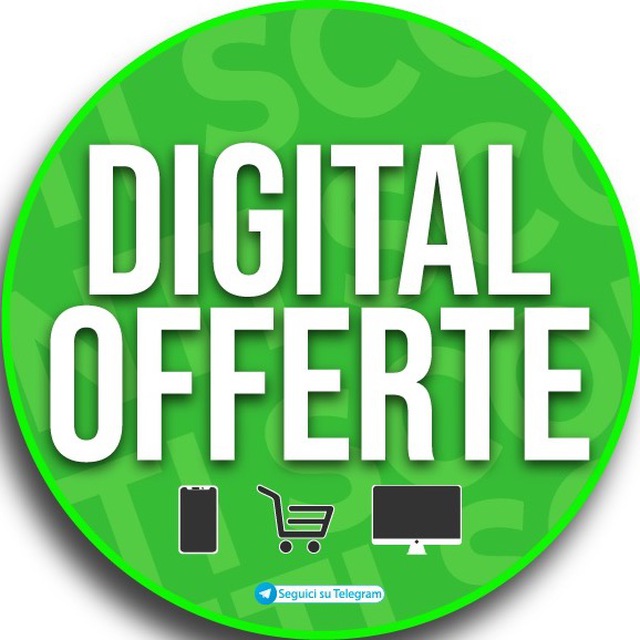 Аватар канала Digital Offerte 🖥 - Coupon e Sconti