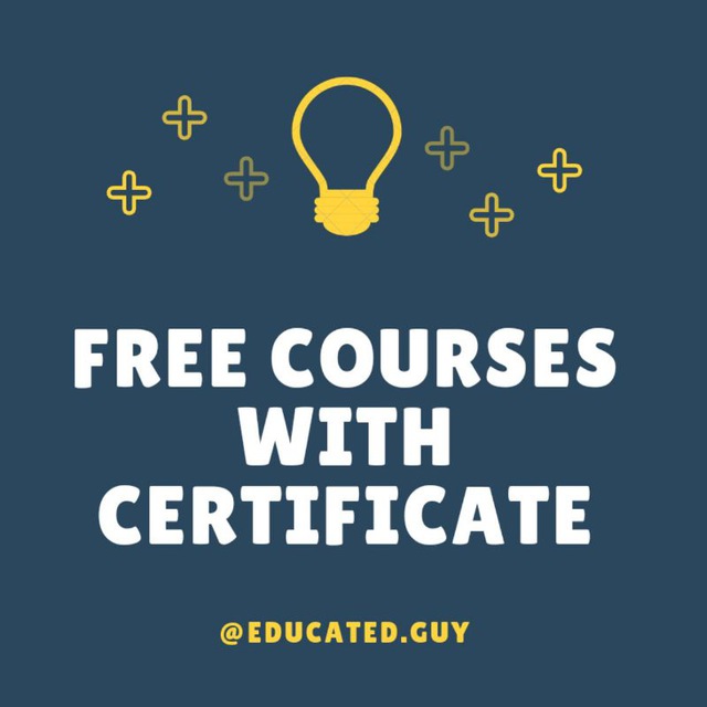 Аватар канала Free Courses with Certificate - Python Programming, Data Science, Java Coding, SQL, Web Development, AI, ML, ChatGPT Expert