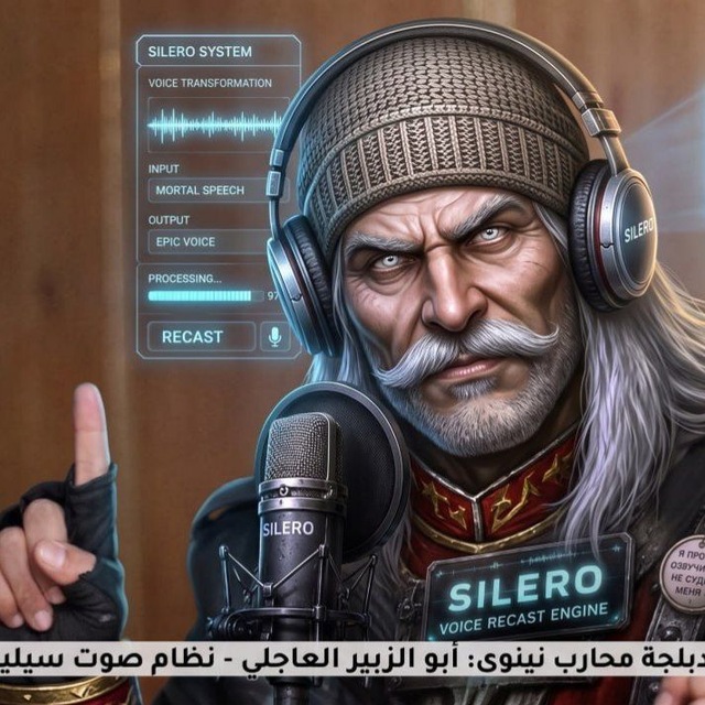 Аватар канала Silero News (озвучка, текст в голос).