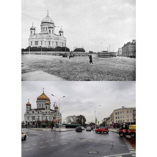 Аватар канала Москва. Было — стало