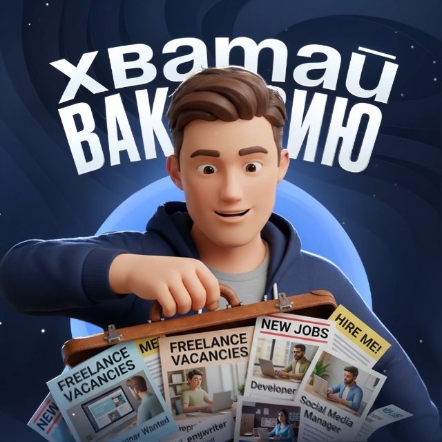 Аватар канала Хватай вакансию