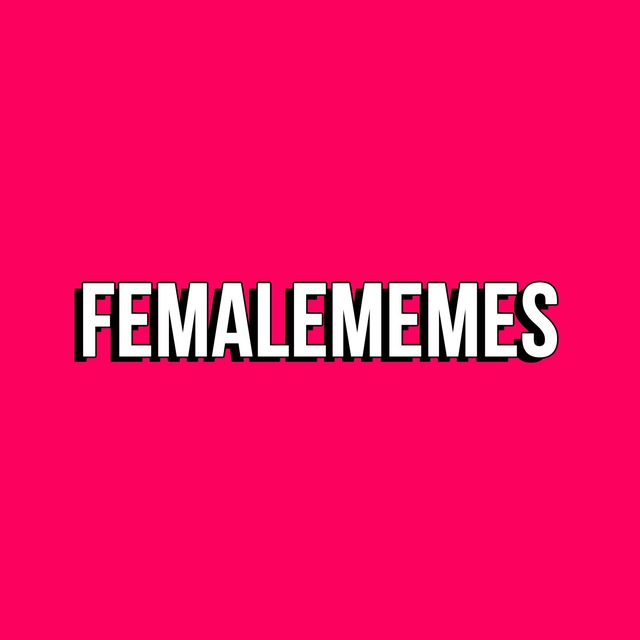 Аватар канала FEMALE MEMES