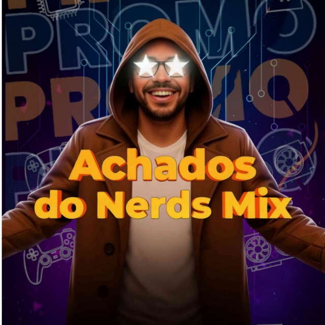 Аватар канала Achados do Nerd's Mix! 👨🏽‍💻