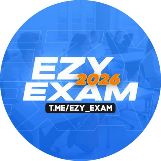 Аватар канала 🏆EZYEXAM 2026