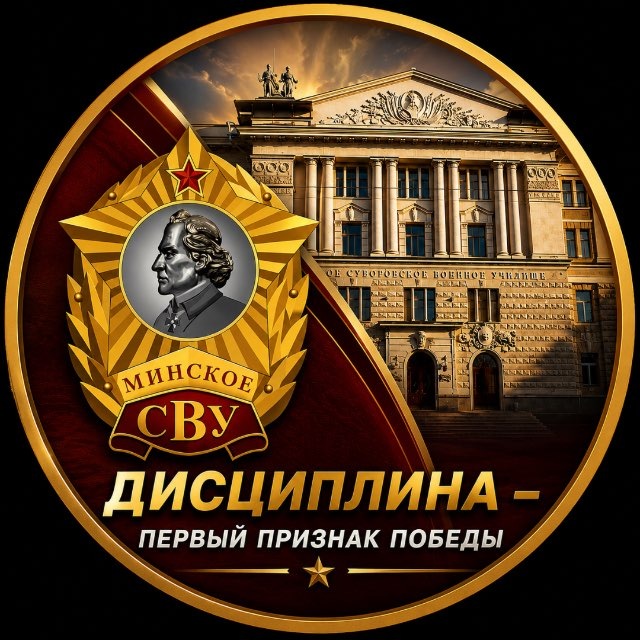 Аватар канала МИНСКОЕ СУВОРОВСКОЕ ВОЕННОЕ УЧИЛИЩЕ