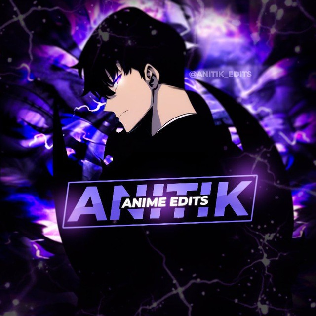 Аватар канала AniTik🔥 | Аниме Эдиты | Anime Edits💜