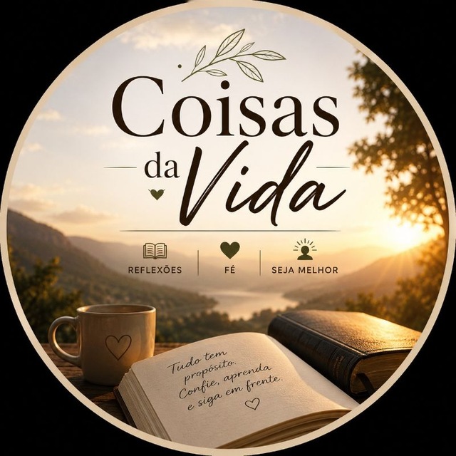 Аватар канала Coisas da Vida ✍️💭🥰