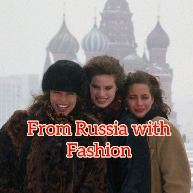 Аватар канала FROM RUSSIA WITH FASHION
