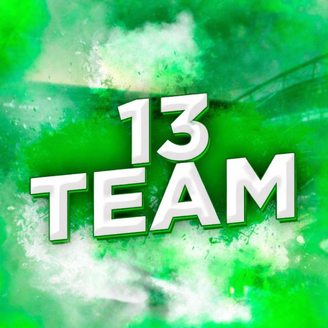 Аватар канала 13TEAM | Медиафутбол