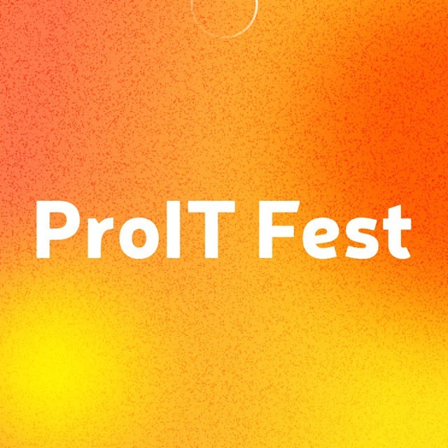 Аватар канала ProIT Fest