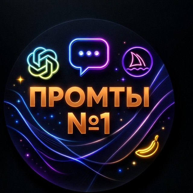 Аватар канала Промты & Нейросети (AI)
