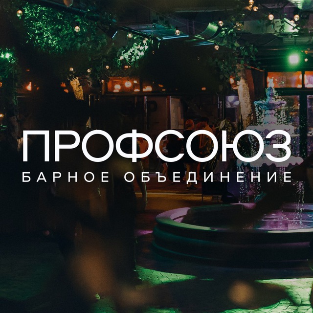Аватар канала Барное объединение "Профсоюз"