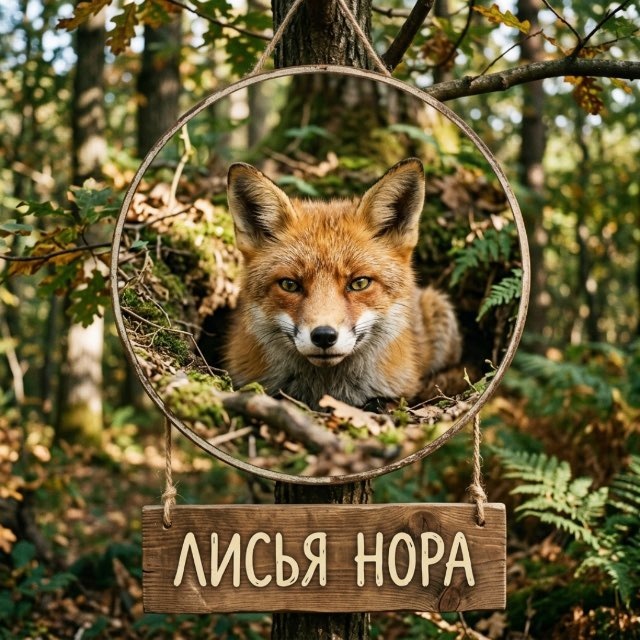 Аватар канала Лисья нора