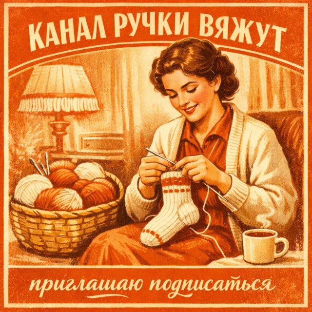 Аватар канала Вяжем вместе