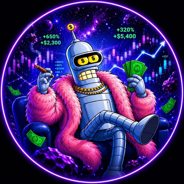 Аватар канала Bender Trade 📈 | 🚀Обучение трейдингу & 🔝Торговые сигналы