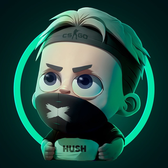 Аватар канала HUSH x CS2