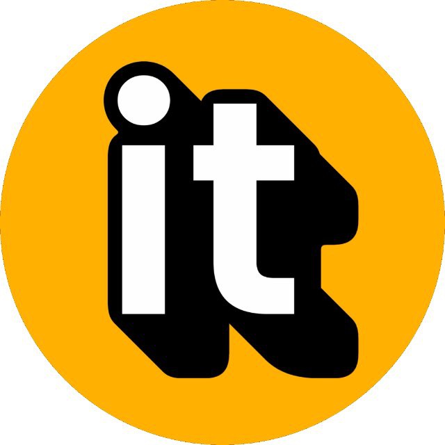 Аватар канала IT и точка
