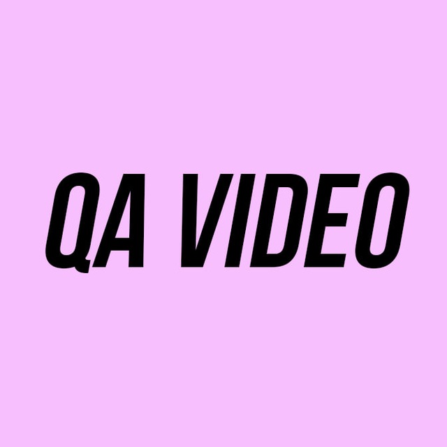 Аватар канала QA Video: видео для тестировщика