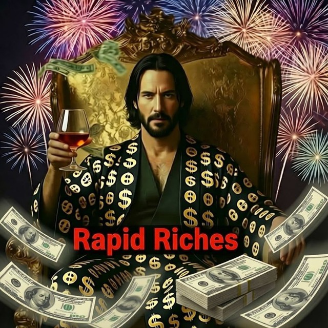 Аватар канала Rapid Riches КриптоБухта 🏴‍☠️