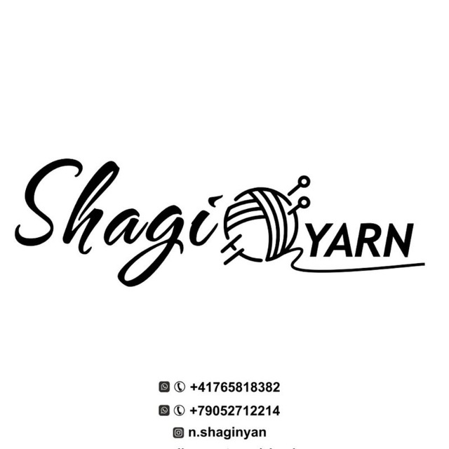 Аватар канала ShagiYarn Для заказа Вам нужно нам написать!!!!! Если кто-то Вам написал с предложением пряжи или спиц,значит это мошенники
