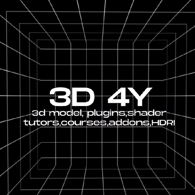 Аватар канала 3D 4Y
