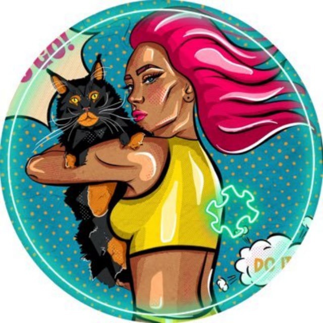 Аватар канала Искусство и NFT от OLGA 🧩 STOLYAROVA (ЦИФРОВОЙ ХУДОЖНИК ☄️CREATOR) NFT