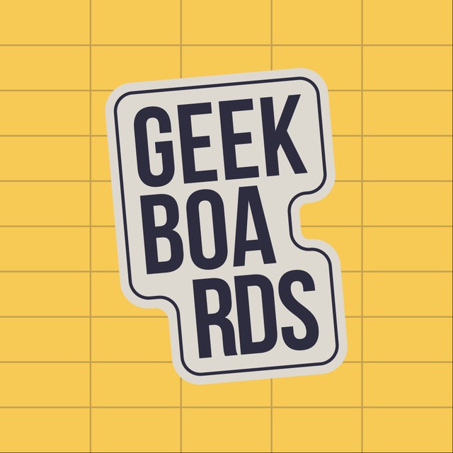 Аватар канала GEEKBOARDS