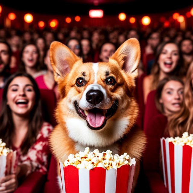 Собаки 🐶 тоже смотрят кино 🍿
