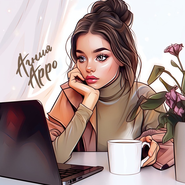 Аватар канала Агния Арро ♡ Книги под кофе с корицей