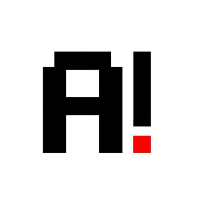 Аватар канала AI и точка