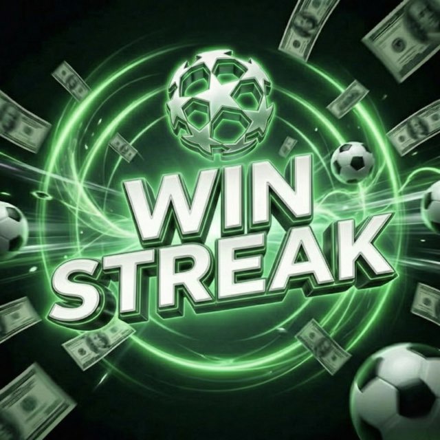Аватар канала ⚽️WinStreak | Ставки на футбол
