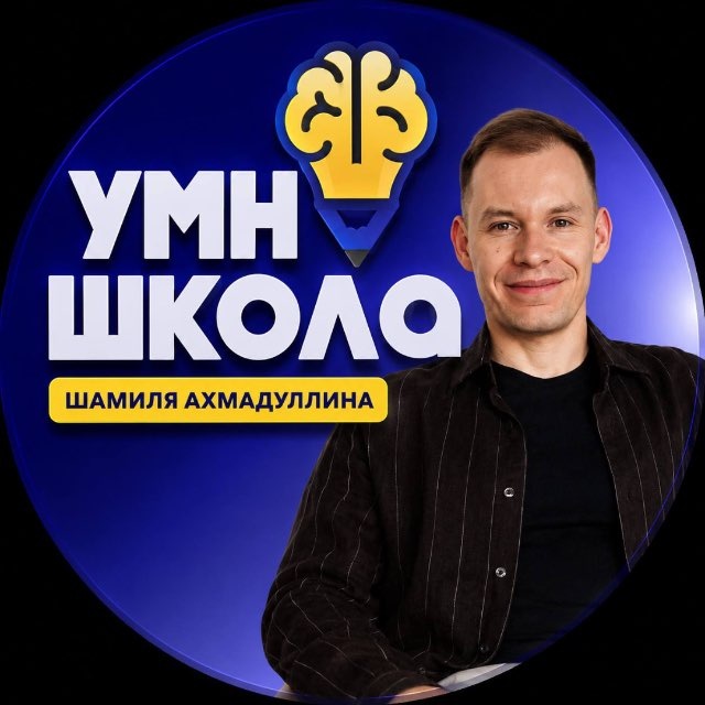 Аватар канала УмноШкола Шамиля Ахмадуллина