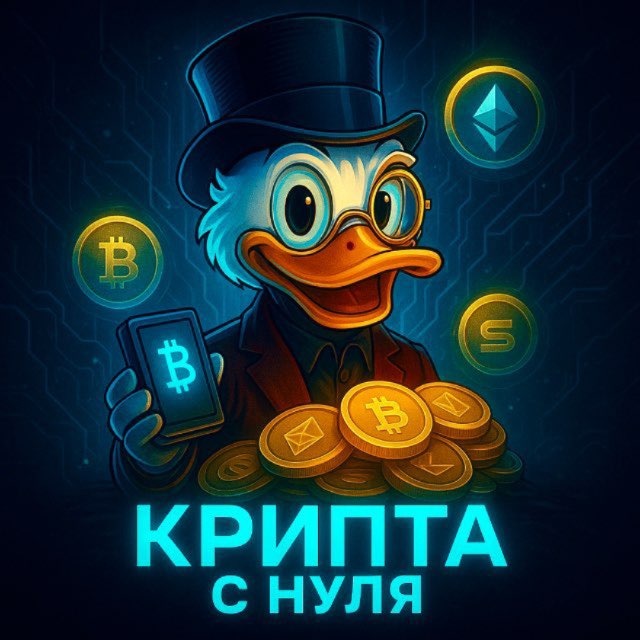 Аватар канала Крипта с нуля 💸