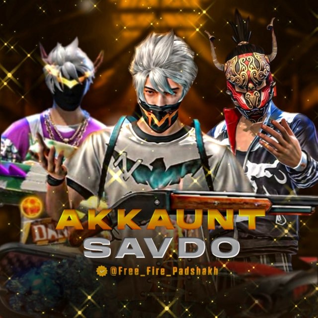 Аватар канала FREE FIRE AKKAUNT SAVDO