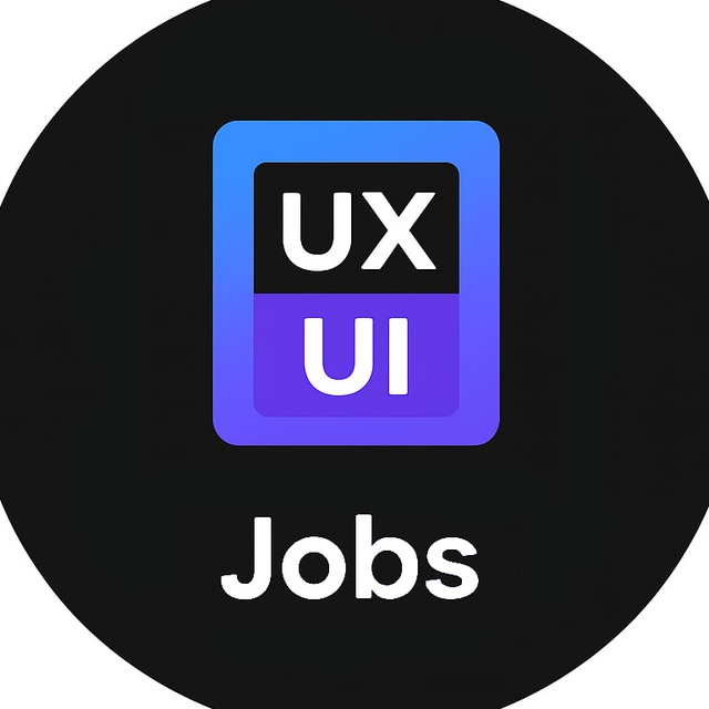 Аватар канала UI/UX Jobs | Работа | Вакансии | Удалёнка [IT MATCH]