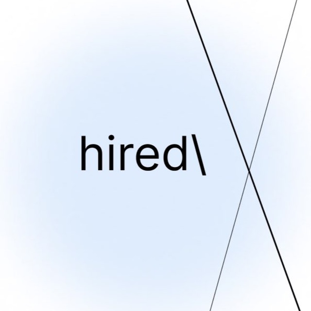 Аватар канала hired