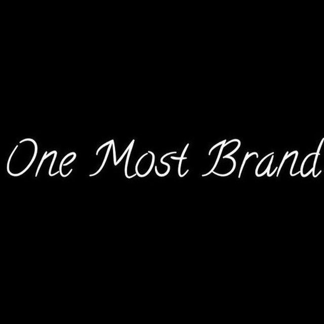 Аватар канала ONE MOST BRAND НАЛИЧИЕ