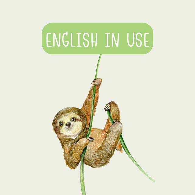 Аватар канала ENGLISH IN USE