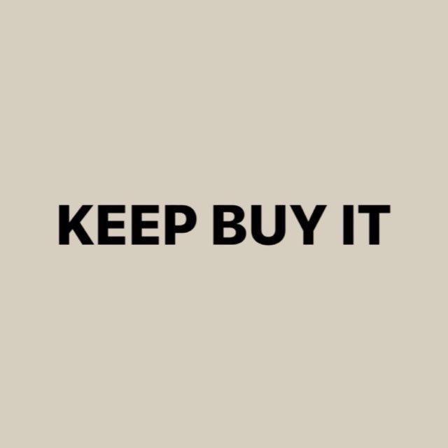 Аватар канала KEEP BUY IT