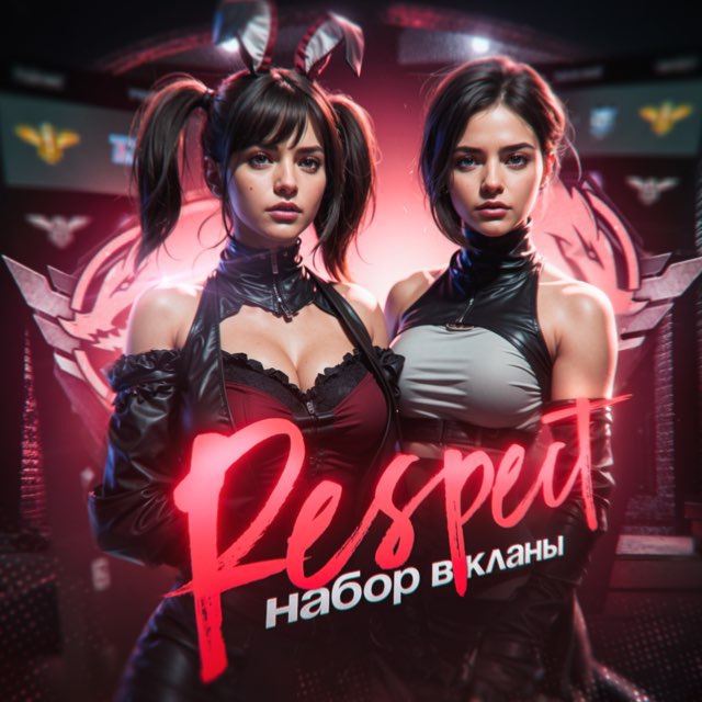 Аватар канала ✨RESPECT⚡️Набор в Кланы✨